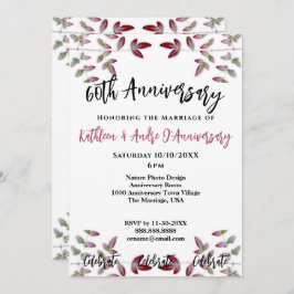 FOTO DE LA RAMA ROJA 60ª INVITACIÓN ANIVERSARIA