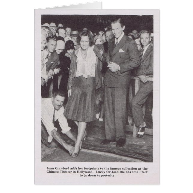Foto de la revista Joan Crawford Chinese Theater 1 (Frente)