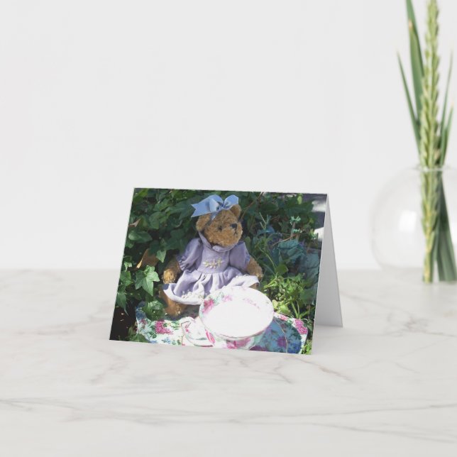 Foto de la tarjeta de felicitación de la nota del (Anverso)