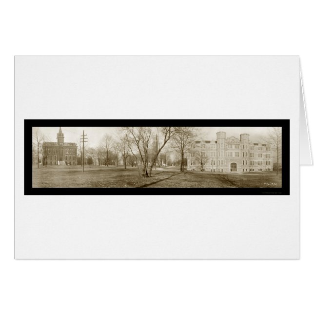 Foto de la Universidad Vanderbilt en 1909 (Anverso (Horizontal))