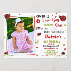 Invitaciones Ladybug | Zazzle.es