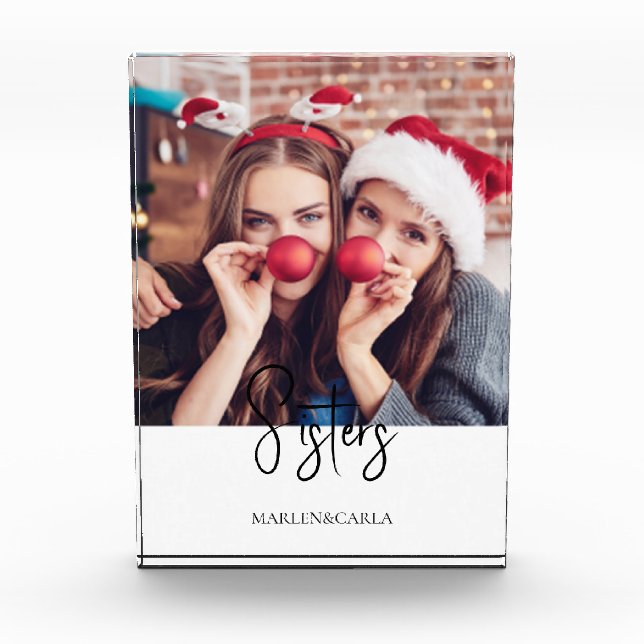 Foto de las hermanas de Navidades modernos (Anverso)