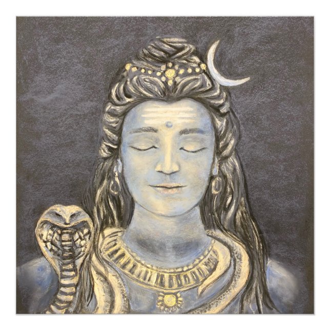 Foto de Lord Shiva Meditating (Frente)