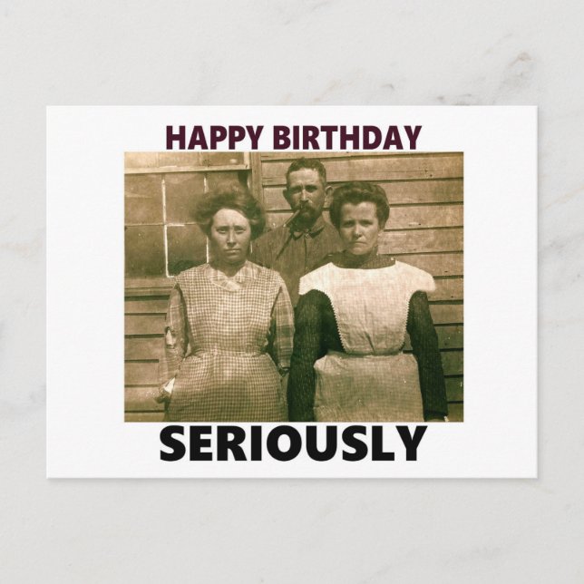 FOTO DE LOS AÑOS 1900 CON FELIZ TARJETA DE MENSAJE