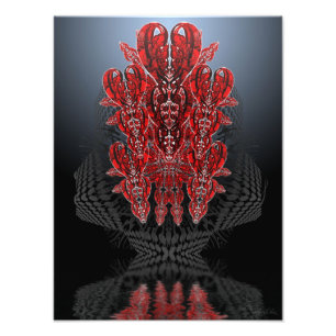 Foto de los corazones tribales