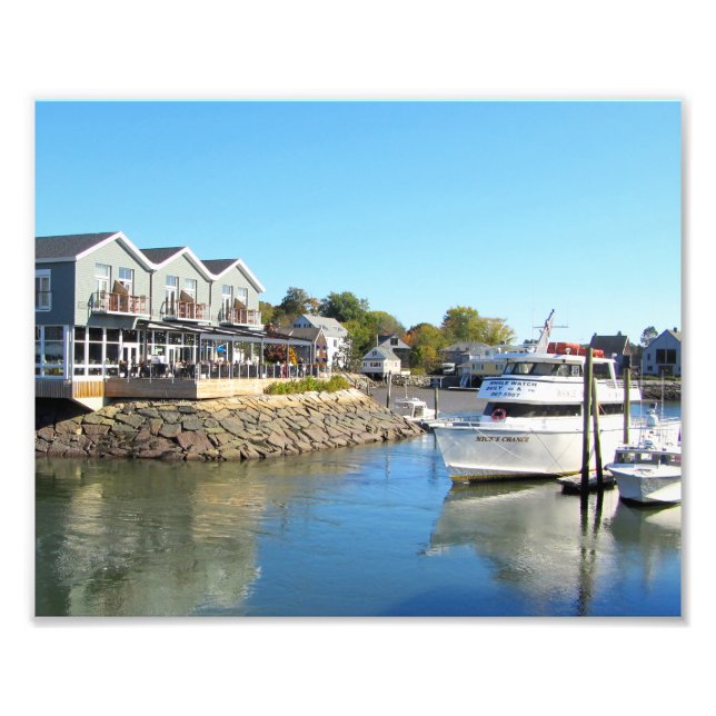 Foto de Maine Kennebunkport en barco (Frente)