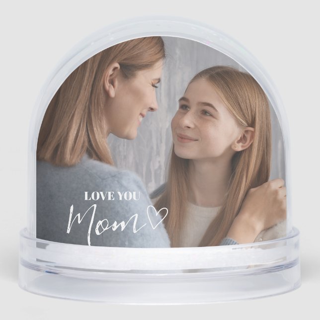 Foto de mamá de Love You Personalizada (Anverso)
