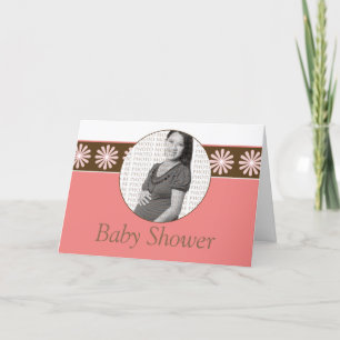 Foto de mami de la invitación Baby Shower personal