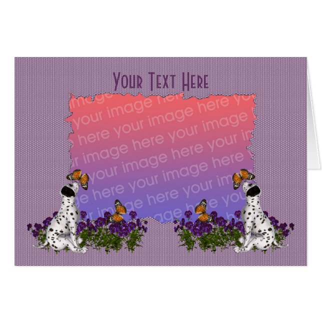 Foto de Mariposas de Cachorro de Dalmacia (Anverso (Horizontal))