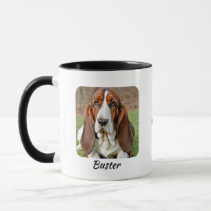 Foto de Mascota  Basset Hound  Marrón  Taza Person