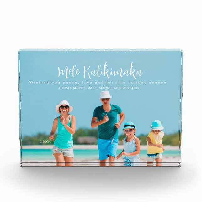 Foto de Mele Kalikimaka Navidad (Anverso)