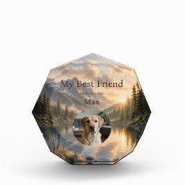 Foto de memorial de mascota personalizada del Puen