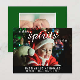 Foto de nacimiento de Navidad para alegrar espírit