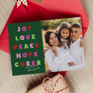 Foto de Navidad Alegría Amor Paz Esperanza Ánimo