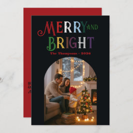 Foto de Navidad colorida y alegre