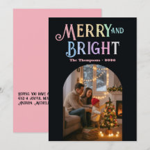 Foto de Navidad colorida y alegre