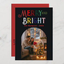 Foto de Navidad colorida y alegre