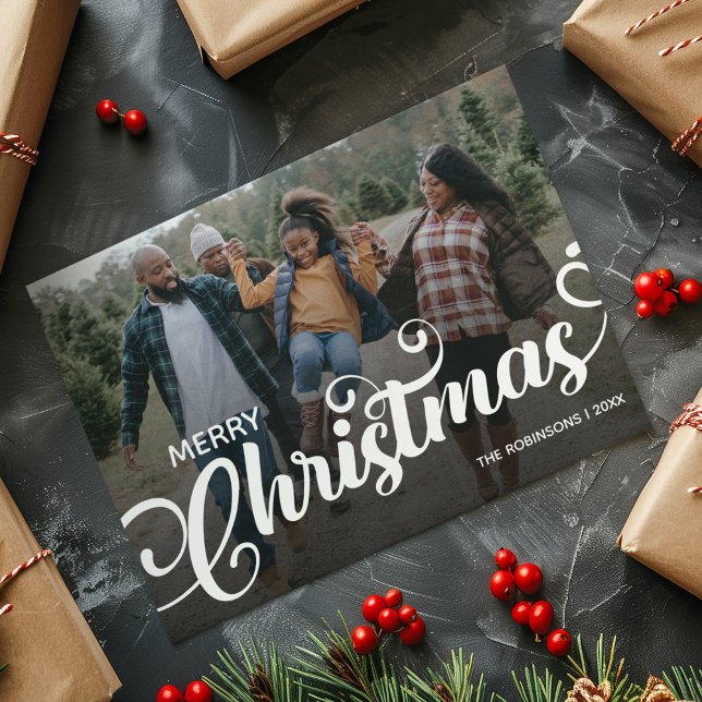 Foto de Navidad con letra moderna (Subido por el creador)