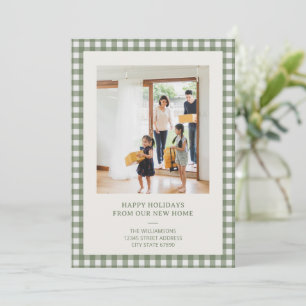 Foto de Navidad de Familia en Casa Nueva con Gingh