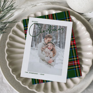 Foto de Navidad de Green Plaid