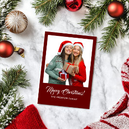 Foto de Navidad de Red Merry