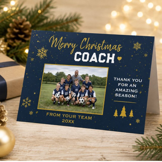 Foto de Navidad del Equipo de Entrenadores Feliz (Subido por el creador)