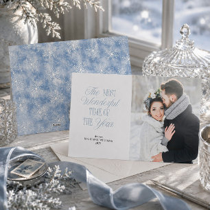 Foto de Navidad del Primer Casado Copo de Nieve Az