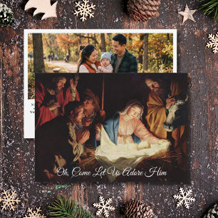 Foto de Navidad Familiar Clásica Religiosa de Navi