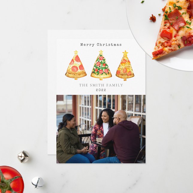 Foto de Navidad familiar con pizza (Subido por el creador)