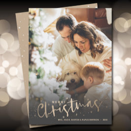 Foto de Navidad Gold Merry