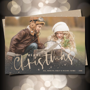 Foto de Navidad Gold Merry