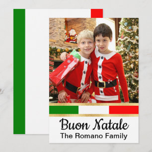 Foto de Navidad italiana Buon Natale
