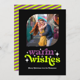 Foto de Navidad Moderna Retro en Ciruela y Chartre