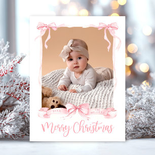 Foto de Navidad Rosa