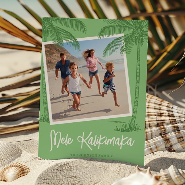 Foto de Navidad Tropical Mele Kalikimaka (Subido por el creador)