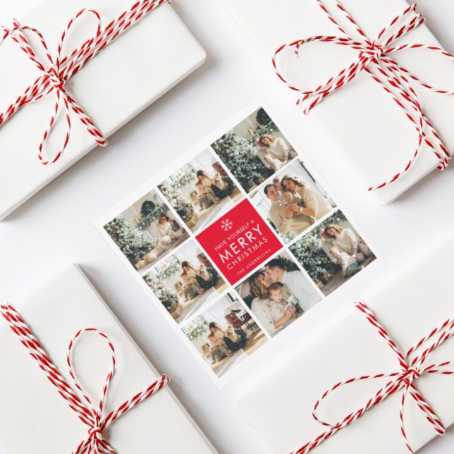 Foto de Navidades de Collage | Feliz Navidad | Roj (Subido por el creador)