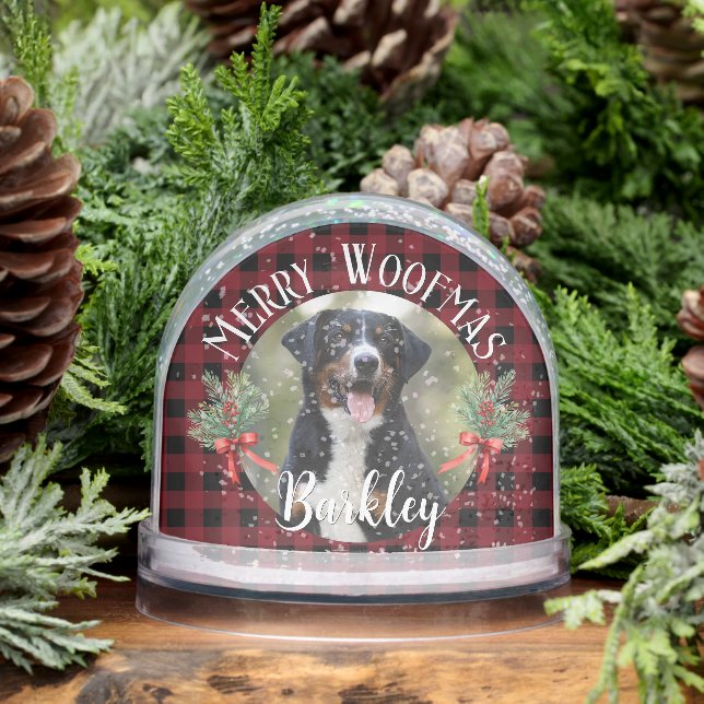 Foto de Navidades de retrato Mascota personalizado (Invierno)