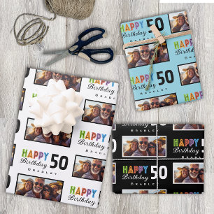 Foto de nombre Papel de envolvimiento de cumpleaño