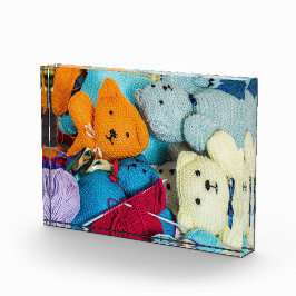 Foto de osos de peluche de punto