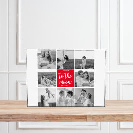 Foto De Pareja Collage Moderna Y Cita De La Luna