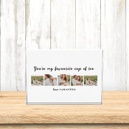 Foto De Pareja Collage Y Tú Eres Mi Cita De Té