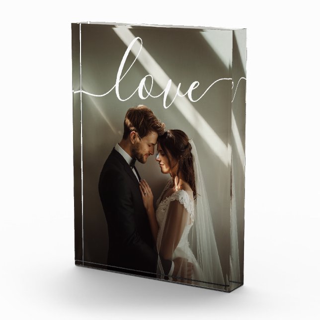 Foto de pareja Personalizado 'Amor' (Derecha)