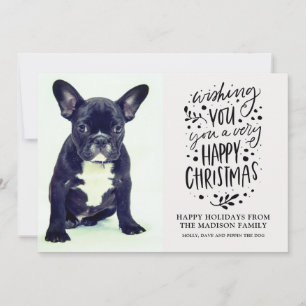 Foto de perro lindo Navidad