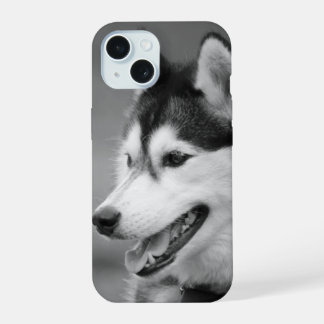 Foto de perro Personalizable en blanco y negro