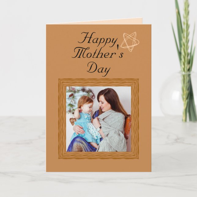 Foto de Personalizado de tarjetas del día de la ma (Anverso)