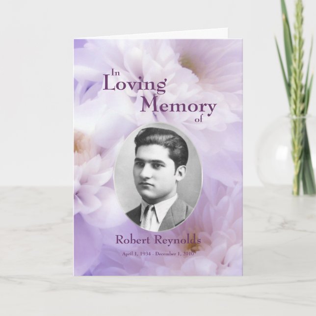 Foto De Personalizado Floral En Tarjeta De Memoria (Anverso)