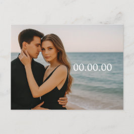 Foto de personalizado Guardar la postal de fecha