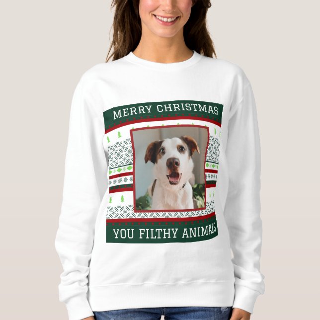 Foto de personalizados Navidades feos Sweater Funn (Anverso)