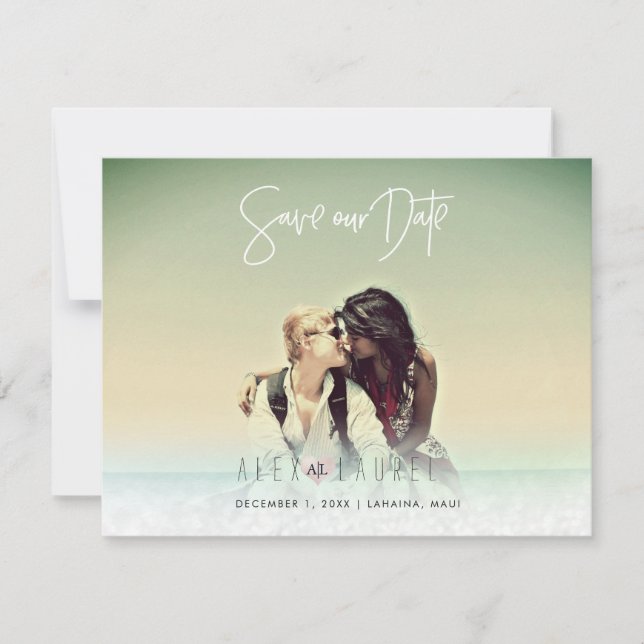 Foto de PixDezines Guardar nuestra fecha (Anverso)