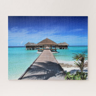 Foto de playa exótica Jigsaw Puzzle Verano Vacacio